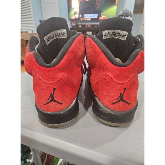 Nike Air Jordan 5 Raging Bull Red Suede DD0587-600 Size 9 main image 6